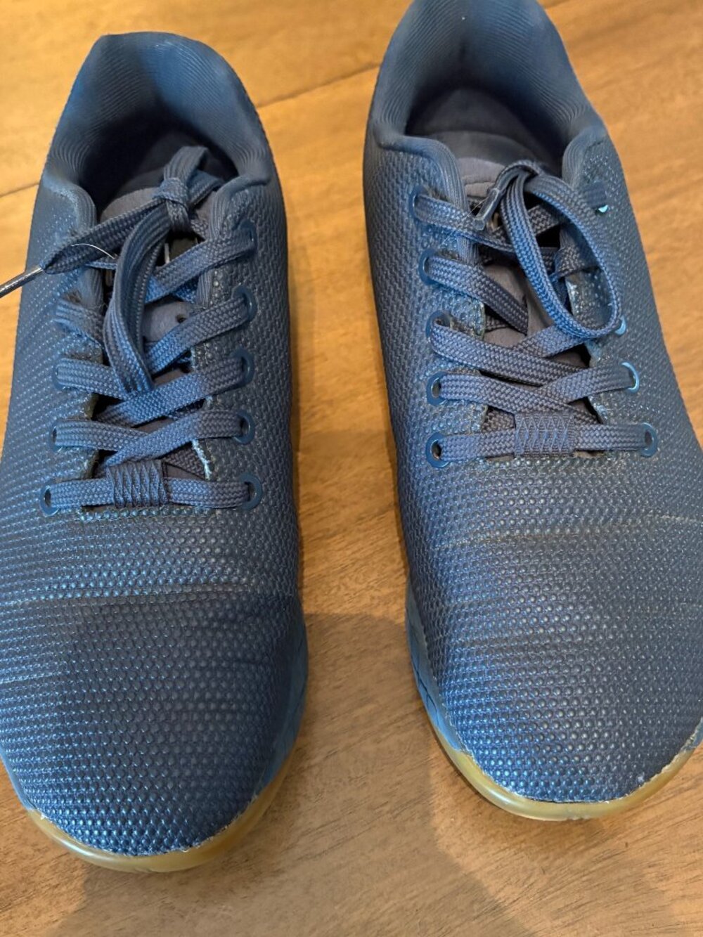 NWOT Women's NOBULL Navy Gum Outwork Training Blue Sneakers in Superfabric. 7.5